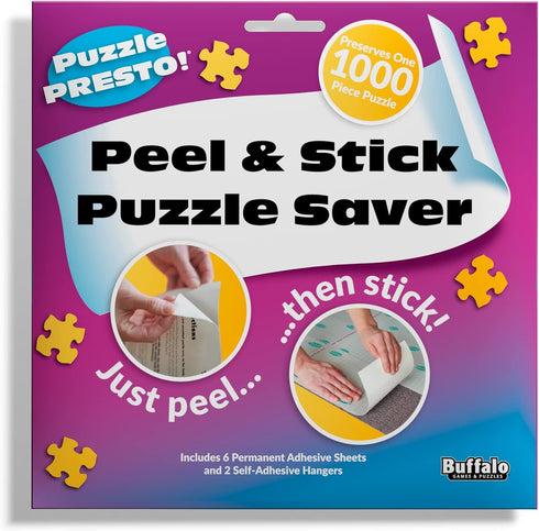 Puzzle Presto Peel & Stick Saver: The Original and Still the Best