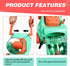 Kids Lawn Mower, No Batteries Required Toddler Lawn Mower with Realistic Grass-Cutting Action and Sounds for Outdoor