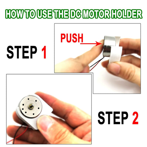 EUDAX 6 Set Mini Generator Motors - 3V-12V DC Motor Electric Motor with Propellers for DIY Educational Projects