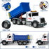 YHXKJ 3 Pack 12'' Set,Transport 3 4 5 6 7 Large Trucks Toy Tow Truck Toy & Dump Trucks and Car Carrier Truck Toys
