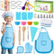 LovesTown Kids Cooking and Baking Sets, 32PCS Play Kitchen Accessories Pretend Play