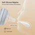 5.4oz(Pack 4), 4Pcs 1 yanyoyo Natural Glass Baby Bottle Wide Neck, Anti-Colic Baby Bottle, Clear, of Includes Natural