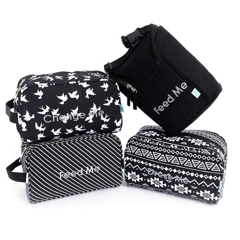 Easy Baby - Diaper, Bottle, and Supplies - Organizer Pouches - Change,