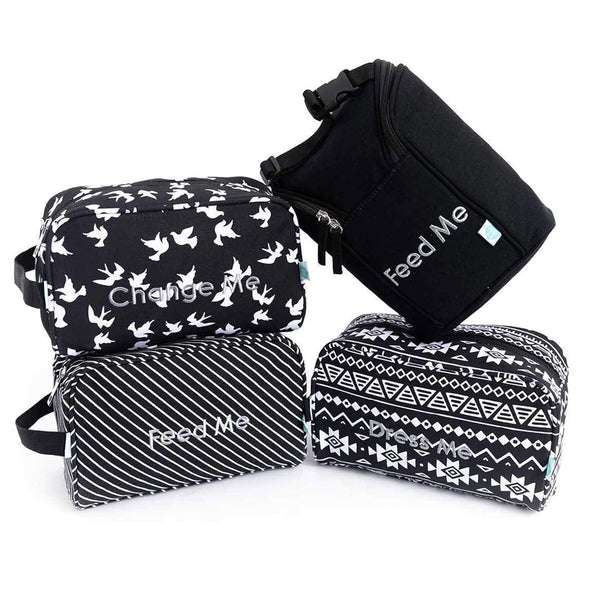 Easy Baby - Diaper, Bottle, and Supplies - Organizer Pouches - Change,