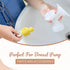 MooMoo Baby Set MoomooBaby Triple Baby Bottle Cleaner Brush - Includes Baby Bottle Brush Cleaner, Nipple Brush & Straw