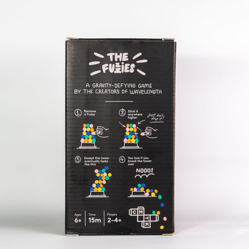 CMYK The Fuzzies - Gravity Defying, Squishy Stacking Game