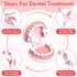 3-5 Set, 3 4+ Playset, 3 4 5 Lehoo Castle Doctor Kit for Toddlers Girls, Kids Dentist Play Toys for Year Old Girls