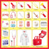 XZZO 36 Playset 3-5 Set Doctor Kit for Kids, Pcs Pretend Doctor kit for Toddlers with Medical Bag & Real Stethoscope