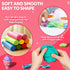 Beby Buty 80 Set 3 4 5 6 3-5 4-8 Ice Cream Toys Air Dry Clay Kit for Kids, PCS Ice Cream Shop Food Toys for Girls Years