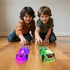 (2 Pack),Car 3 4 5 6 7 8 ZOHANINDL LED Light Up Pull Back Car Toys,Race Cars Toy Body Glows-Batteries Included,Suitable