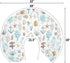 Summer Ocean Boho Nursing Pillow Covers for Boy Girl Seashells Conch Starfish Corals Anchors Nursing Pillow Slipcovers