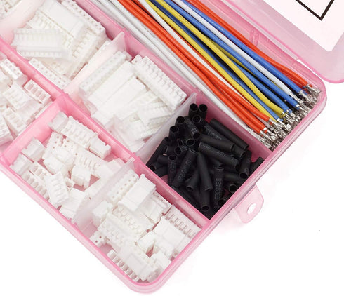 PH 2.0 Connector Pre-Crimped Cable Kit, Compatible with JST-PH 2.0mm for Battery and Arduino Projects
