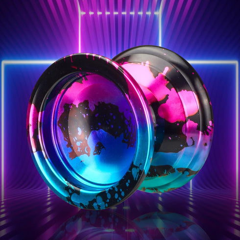 FETESNICE Professional Yoyo for Kids & Adults, Responsive & Unresponsive Metal Yoyo Set with 10 Strings and Carry Bag