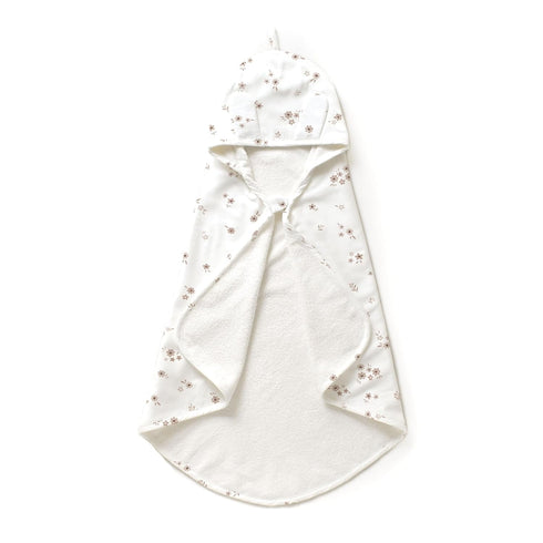 MakeMake Organics Organic Cotton Hooded Towel Baby Toddler GOTS Certified Organic Cotton