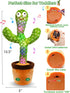6-18 1 2 3 Interactive Baby Toys Dancing Talking Cactus Toy, Singing Musical & Record Repeat What You Say, Funny Gift
