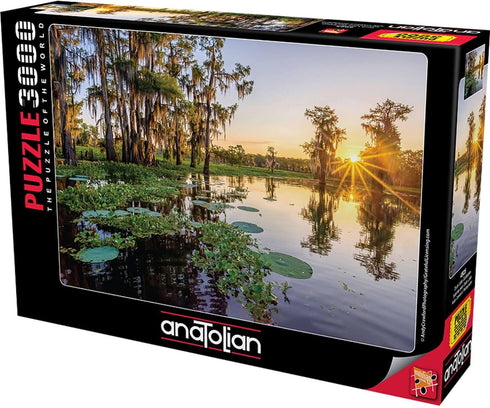 Anatolian Puzzle - Sunrise Over Duck Lake, 3000 Piece Jigsaw Puzzle, 4925