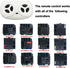 2.4G JR1602 FLHFULIHUA Bluetooth Remote Control Remote for Ride On Car Controller Transmitter Accessories for Kids
