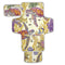 FUGIDOG Cute Ocean Fish Diaper Changing Pad Foldable Waterproof Portable Changing Pad Travel