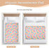 siphylline 52" 34" Simple Tie Dye Colorful Extra Large Resuable Training Pee Pads for Kids Soft Absorbent Diaper