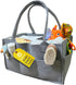 SAVUK Baby Diaper Caddy Organizer Portable Newborn Shower Basket Gifts Storage Changing