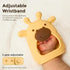 Momcozy 0-6 6-12 Baby Teether Toys | Food Grade Silicone Teething Relief Months | Toy Months | Baby Essential | Yellow