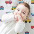 100% Wildkin Cotton Flannel Crib Sheet Soft & Breathable Fitted Sheet - Trains, Planes, and Trucks