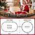Novaluki Set 4-8, 3 4 5 6 7 8 Remote Control Train Toys with Smoke, Light and Sound, Christmas Electric Train for Kids