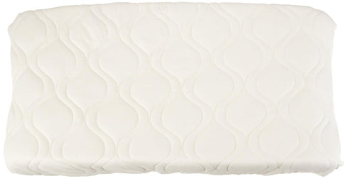 SHEETWORLD.COM SheetWorld Quilted Contoured Changing Table Pad Cover - Ivory - Made in USA