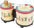 Bongo Drums for Kids 5"-6" with 2 Colorful Drumsticks, Rhythm Percussion Musical Instruments for Children