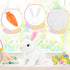 LAITYUM Set Realistic Bunny for Kids - Interactive Hopping Bunny Toy with Bunny Ears, Electric Lifelike Robot Rabbit