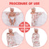 Set 3-Piece 17-20 inch Aori Reborn Baby Doll Accessories Clothes Newborn Receiving Blanket with Headband and Hat Baby