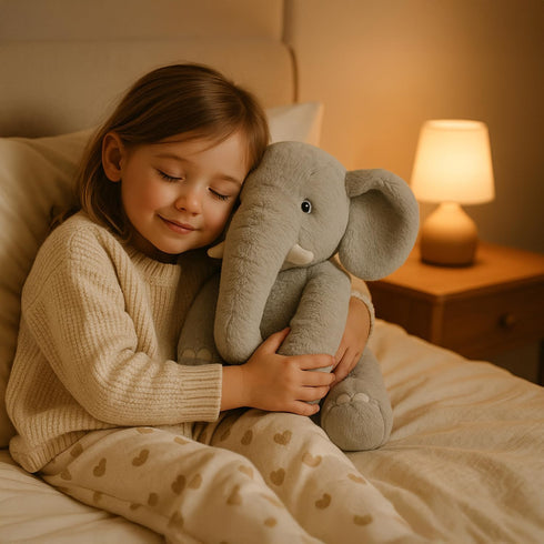 13" Gray Elephant Stuffed Animal - Plush Toy for Boys, Girls, Kids, Baby Shower, Bedtime, Birthday Gift