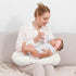 Muslin Changing Pad Cover + Nursing Pillow for Baby Boys Girls, Ultra Soft Breathable Diaper Changing Table Pad Cover