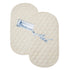 TL Care 2 Pack Waterproof Quilted Playard Changing Table Protector Pads, Organic Cotton Top Layer, 23" x 12"
