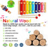 Set, 20 Set Kids Musical Instruments Pcs Toddler Wooden Percussion Instruments for Baby Children with Tambourine