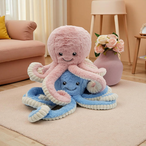 My Super Star Octopus Stuffed Animals, Plush Toys for Kids, Girls, Boys, Birthday Xmas Gift Present, Sea Critters