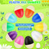 100 Yeshone Pieces Egg Shakers Bulk Musical Instruments Percussion Maracas Egg for Kids Toys Plastic Shaker