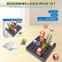 Losbenco Set, 8-13, 60 8-13, Laser Reasoning Game STEM Toys for Ages Level Board Challenges Games for Kids Learning