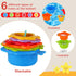 BeneFine Set Bath Toy for Kids Toddlers Baby Bath Toys Fun Educational Floating Bathtub Playtime Accessories Gift Bath