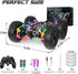 2.4 5-7 360 Terucle Rc Cars Toys for Boys Remote Control Car GHz Black Toys for Ages Kids Toys New Upgraded Strip