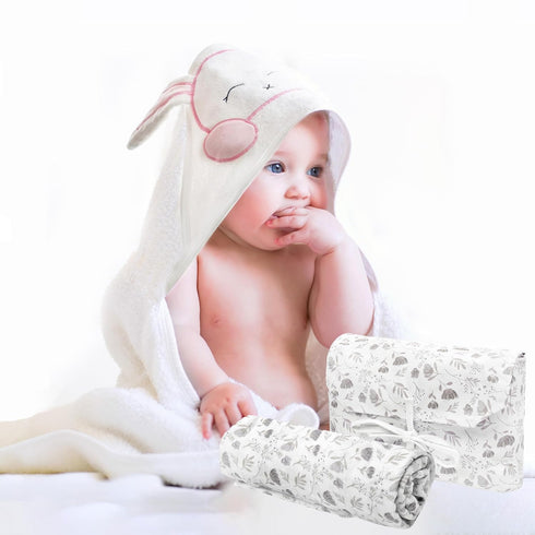 Baby Gift Set Newborn Gift Bag for Girls and Boys Welcome Bundle