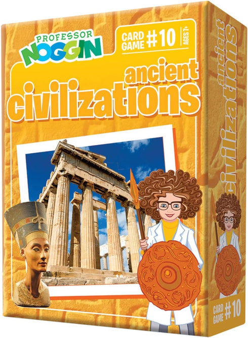 Professor Noggin's Ancient Civilizations Trivia Card Game - Educational Card Game for