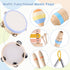 MGparty 13, Baby Musical Instruments, Montessori Wooden Musical Toys for Toddlers Xylophone Tambourine Triangle
