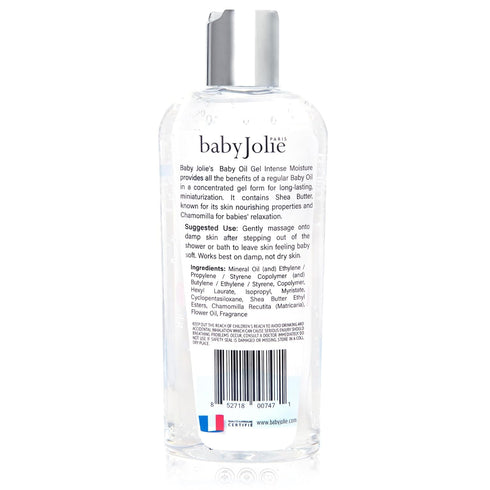 8Oz Baby Jolie Relaxing Baby Oil Gel with Shea Butter & Camomile Intensive Moisture