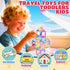 52 3 4 5 6 7 MAGBLOCK Toddler Girl Toys, Magnetic Tiles Pcs, Birthday Gifts for Girls, Macaron Color Magnetic Building