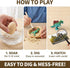 36-Pack 3-12 Uregoio Dinosaur Eggs Dig Kit, Surprise Dinosaur Eggs Excavation Kit with Magnifier, Science STEM Toys