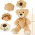 6 Packs 14in MorisMos Teddy Bears Bulk Stuffed Animals, Small Teddy Bear Plush, Cute Stuffed Bears for Centerpiece Baby