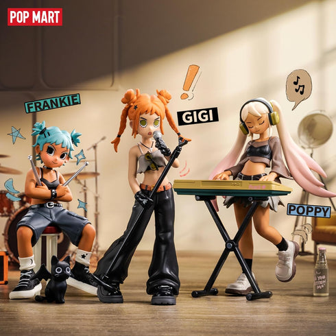 POP MART Peach Riot Rise Up Series Blind Box Figures, Random Design Action Figures Collectible Toys