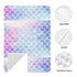 Schgap Mermaid Baby Car Seat Covers Canopy Soft Stroller Cover Nursing Cover Breastfeeding Baby Carrier Cover