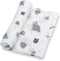LollyBanks Baby Blanket, 100% Cotton Cozy Muslin Swaddle Blankets for Boys, Large